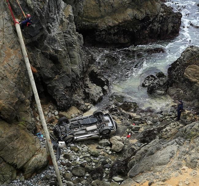 Car that plunged off California cliff drove through big lot | iNFOnews.ca Car that plunged off California cliff drove through big lot | iNFOnews.ca