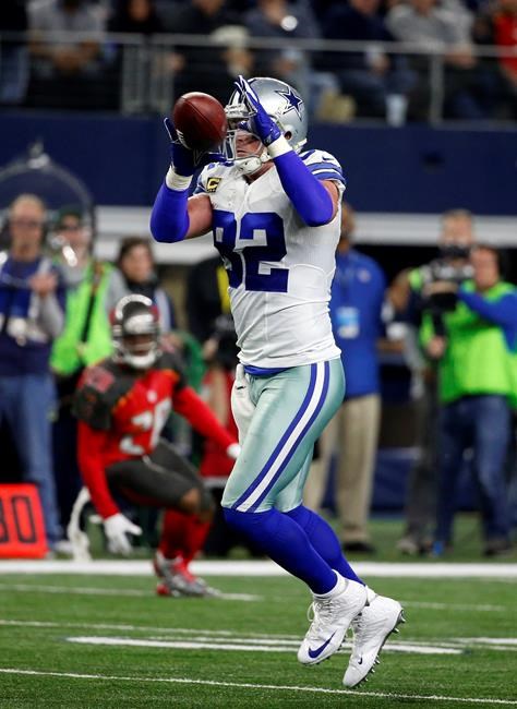 The Latest: Cowboys' Witten tops TO for 7th on catches list | iNFOnews.ca