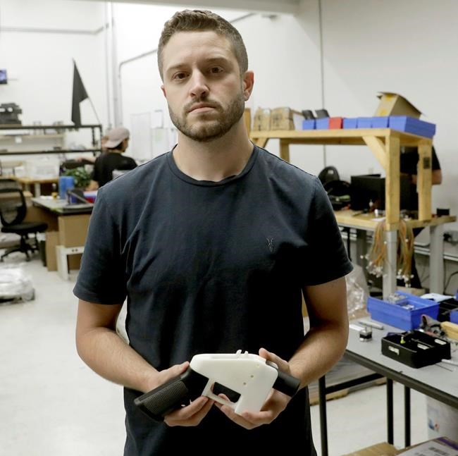 3D printer gun plans seller pleads guilty to sex with minor | iNFOnews.ca CP619565492