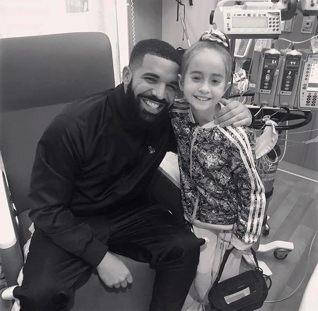 11-year-old girl gets heart transplant after visit by Drake | iNFOnews.ca