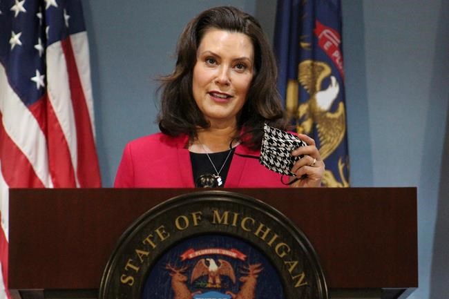 Michigan governor wins legal fight with lawmakers over virus | iNFOnews.ca CP1117813691