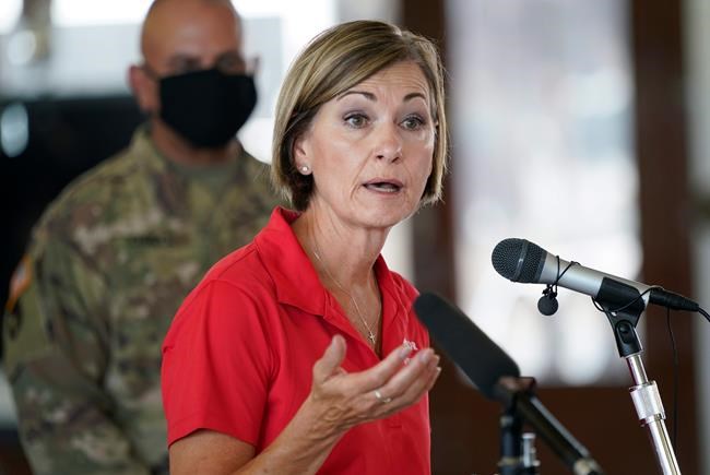 Iowa governor, aides appear in PR video for no-bid vendor | iNFOnews.ca