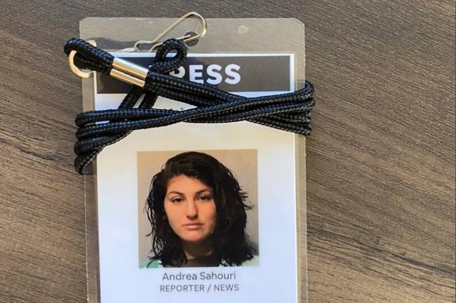 Officer says he arrested reporter after pepper spray blasts | iNFOnews.ca