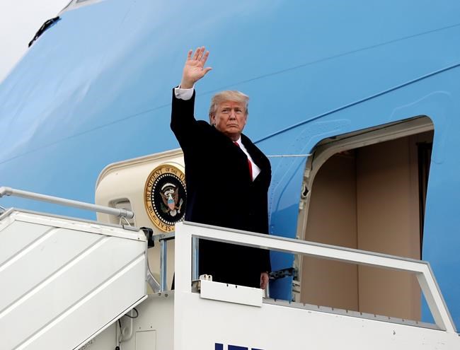 The Latest: Trump back at White House after Davos trip | iNFOnews.ca The Latest: Trump back at White House after Davos trip | iNFOnews.ca