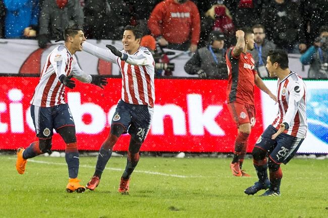 Chivas Guadalajara edges Toronto FC 2-1 in opener of two-leg final | iNFOnews.ca Chivas Guadalajara edges Toronto FC 2-1 in opener of two-leg final | iNFOnews.ca