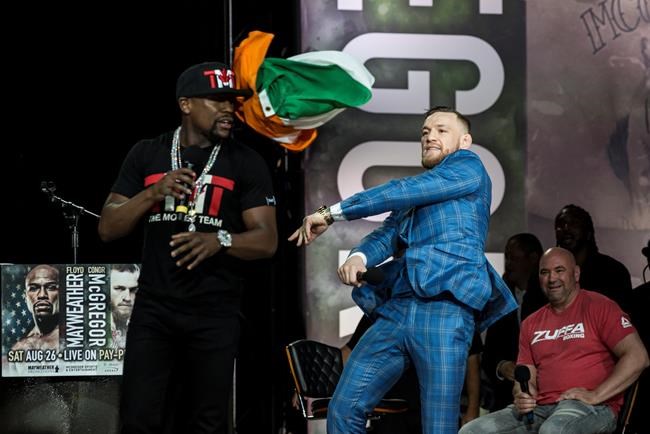 McGregor favourite in Toronto as tour with Mayweather stops in Canada | iNFOnews.ca