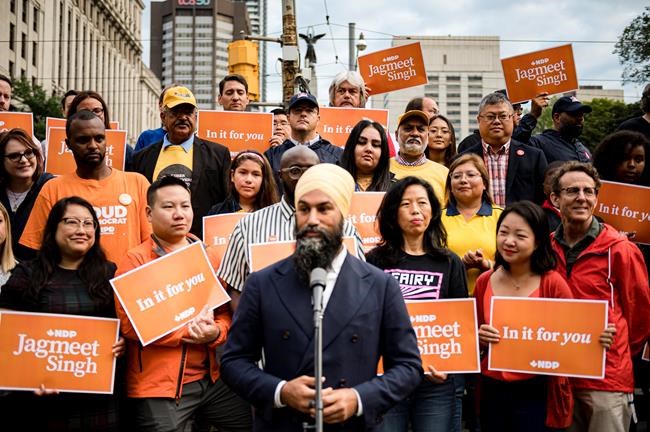 Federal NDP want voters to hear they're 'In it for You' on the campaign trail | iNFOnews.ca Federal NDP want voters to hear they're 'In it for You' on the campaign trail | iNFOnews.ca
