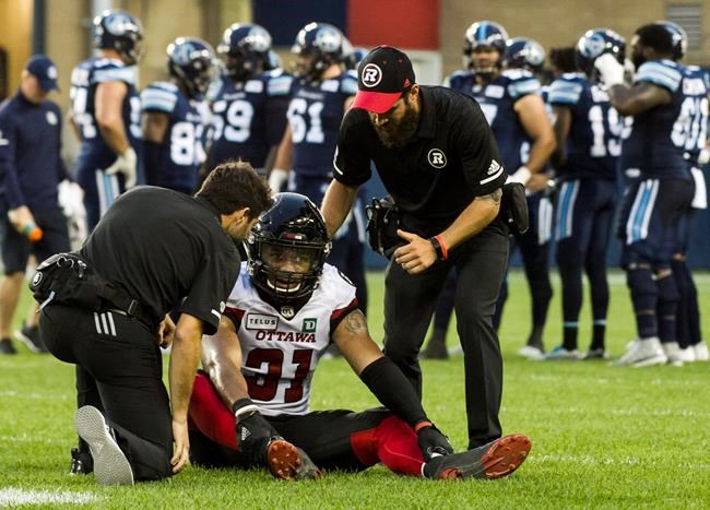 Pain continues for Redblacks after last-second loss to Toronto Argonauts | iNFOnews.ca Pain continues for Redblacks after last-second loss to Toronto Argonauts | iNFOnews.ca