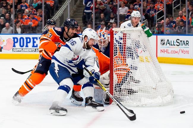 Nikita Kucherov's five-point effort leads Lightning over Oilers 6-3 | iNFOnews.ca