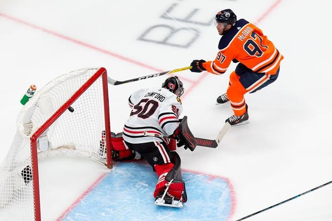 NHL notebook: McDavid's mixes elite skill and speed to give Blackhawks fits | iNFOnews.ca