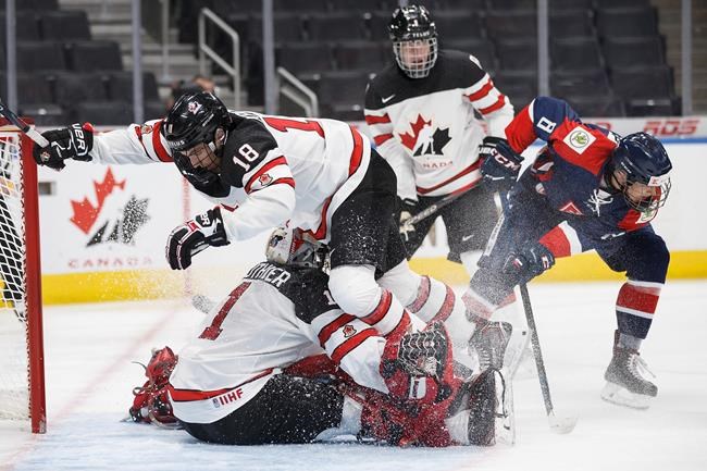 Canada downs Slovakia 4-2 for second straight win at Hlinka Gretzky Cup | iNFOnews.ca Canada downs Slovakia 4-2 for second straight win at Hlinka Gretzky Cup | iNFOnews.ca
