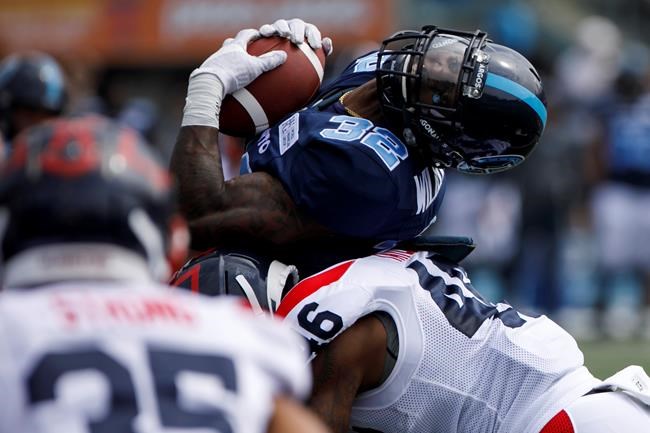 Toronto Argonauts down Montreal Alouettes 45-20 in CFL exhibition opener | iNFOnews.ca
