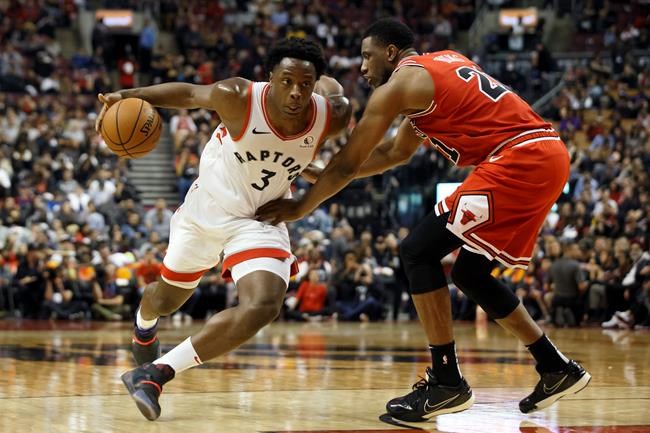 Nurse not worried after Bulls beat Raptors 105-91 after Toronto's lengthy travel | iNFOnews.ca CP635260096
