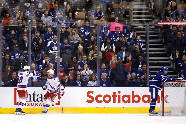 Tony DeAngelo scores in overtime, Rangers halt Leafs' win streak at six | iNFOnews.ca Tony DeAngelo scores in overtime, Rangers halt Leafs' win streak at six | iNFOnews.ca