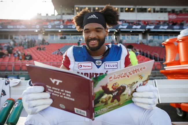 Montreal Alouettes defensive lineman Woody Baron co-authors children's book | iNFOnews.ca Montreal Alouettes defensive lineman Woody Baron co-authors children's book | iNFOnews.ca