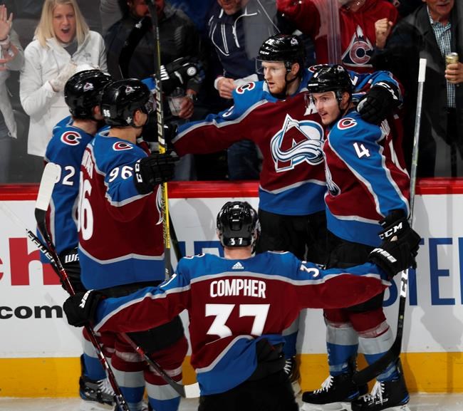 Makar shines in NHL debut, Avs beat Flames 6-2 for 2-1 lead | iNFOnews.ca