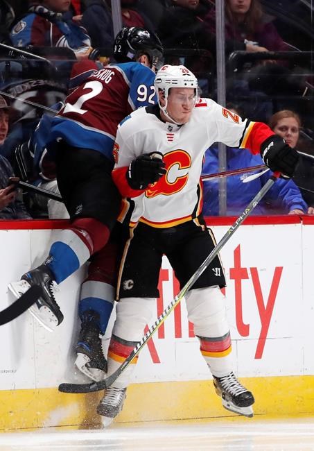 Rittich makes 24 saves for first NHL win, Flames top Avs 3-2 | iNFOnews.ca Rittich makes 24 saves for first NHL win, Flames top Avs 3-2 | iNFOnews.ca