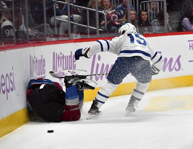 Barrie leads Maple Leafs past Avalanche 5-3 | iNFOnews.ca