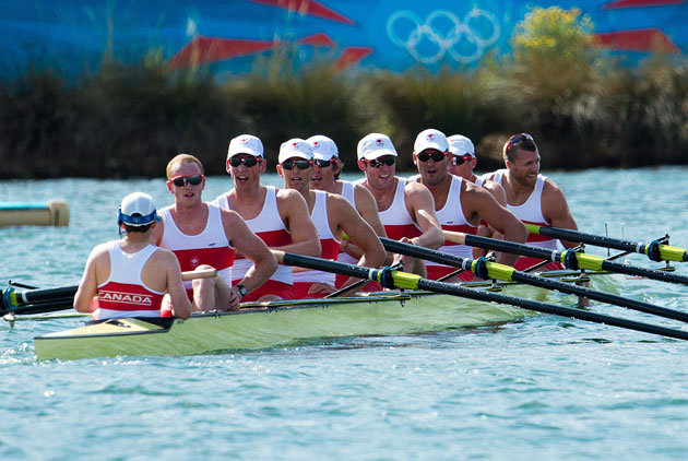 Men's eight rowing crew add to Canada's medal haul with silver at London Games | iNFOnews.ca CP19611608