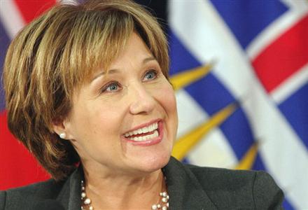 B.C. premier's office defends hefty credit card bill | iNFOnews.ca CP19636610