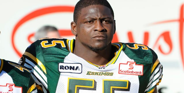 Edmonton Eskimos release Rashad Jeanty and Evan Harrington | iNFOnews.ca CP19646441