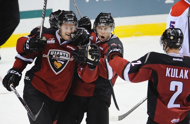 Trevor Cheek scores winner in Vancouver Giants 3-2 victory over Spokane Chiefs | iNFOnews.ca CP20295450