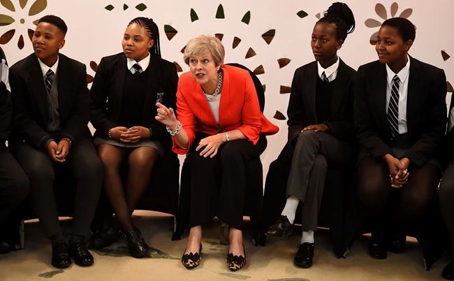 UK PM Theresa May starts 3-nation African tour in Cape Town | iNFOnews.ca