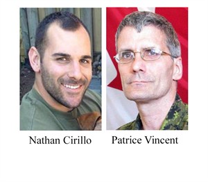Slain soldiers Cirillo and Vincent named Canada's Newsmaker of the Year | iNFOnews.ca CP31201941
