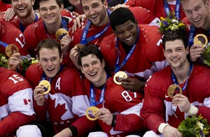 Gold-medal Olympic men's hockey team named CP Team of the Year | iNFOnews.ca CP31279401