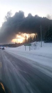 CN train with crude oil derails in northern Ontario, no injuries, fire at site | iNFOnews.ca