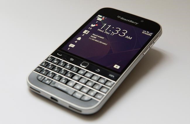 BlackBerry says it will end production of BlackBerry Classic smartphone | iNFOnews.ca