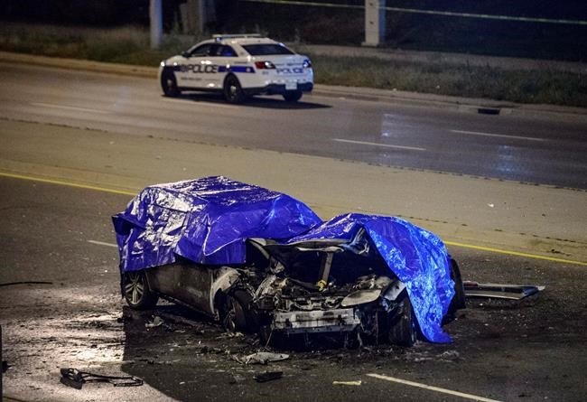 Four people dead after fiery crash in Brampton, Ont., on Monday night | iNFOnews.ca