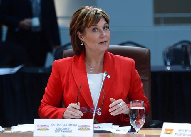 B.C. Premier Christy Clark no longer receiving stipend from party | iNFOnews.ca