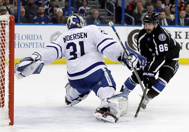 Maple Leafs goalie Andersen leaves game against Sabres with upper-body injury | iNFOnews.ca Maple Leafs goalie Andersen leaves game against Sabres with upper-body injury | iNFOnews.ca