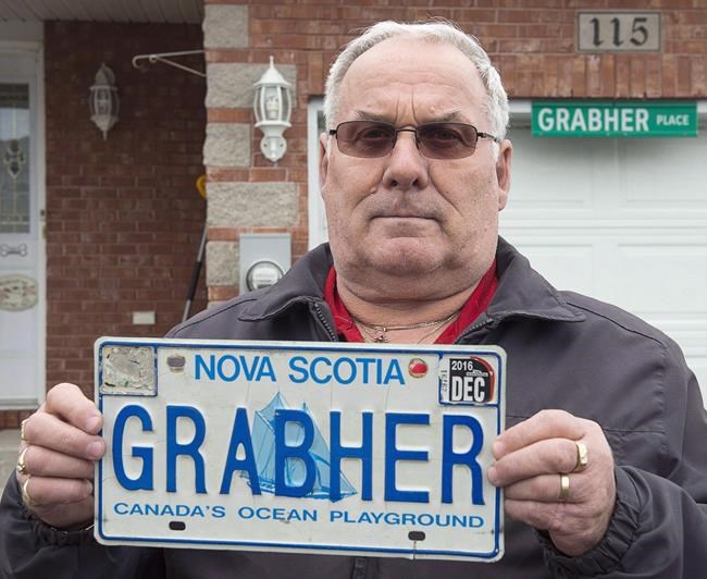 Dispute over GRABHER licence plate headed to court for hearing on Feb. 1 | iNFOnews.ca