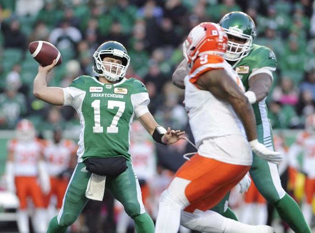 Roughriders QB Zach Collaros out for West semifinal against Blue Bombers | iNFOnews.ca Roughriders QB Zach Collaros out for West semifinal against Blue Bombers | iNFOnews.ca