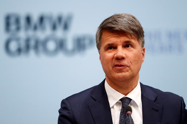 BMW CEO to quit after carmaker loses early lead in electrics | iNFOnews.ca CP295548467