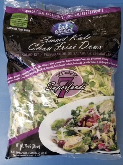Eat Smart kale salad bags recalled due to possible listeria contamination | iNFOnews.ca Eat Smart kale salad bags recalled due to possible listeria contamination | iNFOnews.ca