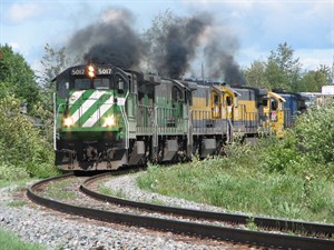 Locomotives from bankrupt railroad responsible for Lac-Megantic derailment sold | iNFOnews.ca CP29395508