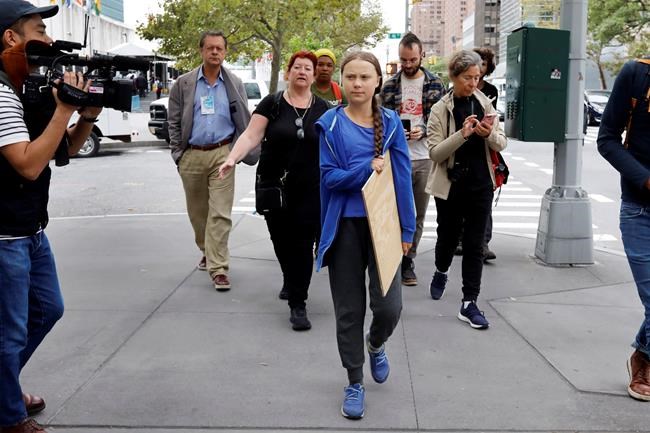 Greta Thunberg coming to Montreal in late September to take part in climate march | iNFOnews.ca