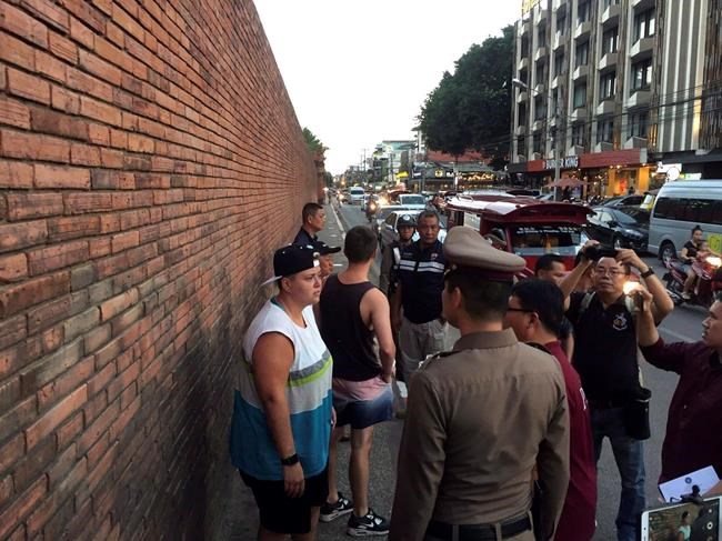 A fine, no jail time for Canadian charged with vandalizing historic Thai wall | iNFOnews.ca