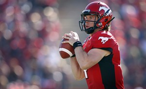 Stampeders quarterback Drew Tate likely done for the season with shoulder injury | iNFOnews.ca CP19424202