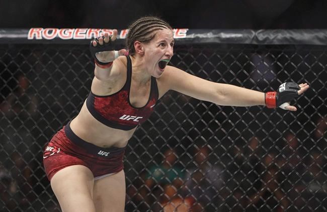 Canadian UFC fighter Sarah (Cheesecake) Moras looks to make mark in Abu Dhabi | iNFOnews.ca