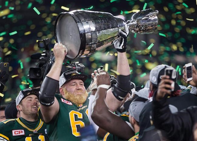 Eskimos lineup to be bolstered by return of Sorensen versus Montreal Alouettes | iNFOnews.ca CP1989817855
