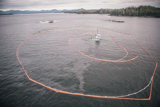 Bad weather damages booms, spreads diesel spill from sunken tug off B.C. coast | iNFOnews.ca Bad weather damages booms, spreads diesel spill from sunken tug off B.C. coast | iNFOnews.ca
