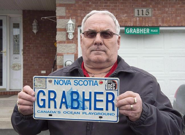 Court battle over 'Grabher' personal licence plate put off until April 2019 | iNFOnews.ca Court battle over 'Grabher' personal licence plate put off until April 2019 | iNFOnews.ca