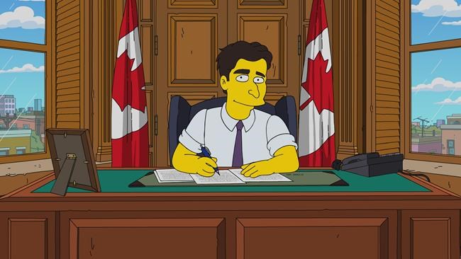 Trudeau to be portrayed on Canuck-themed episode of 'The Simpsons' | iNFOnews.ca