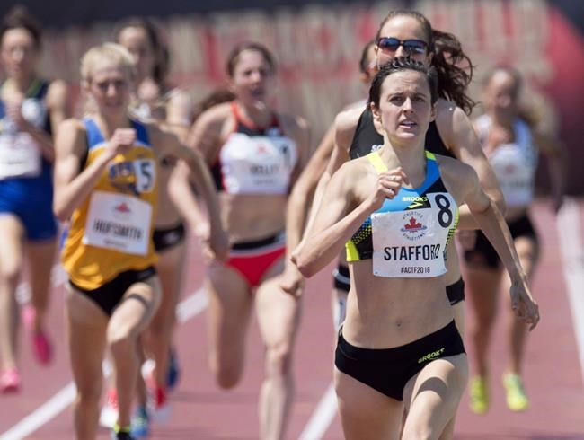 "How cool is that?" - DeBues-Stafford has three running legends cheering her on | iNFOnews.ca "How cool is that?" - DeBues-Stafford has three running legends cheering her on | iNFOnews.ca