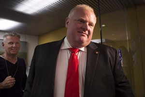 Rob Ford campaigns for his brother from hospital in recorded message | iNFOnews.ca CP29936698