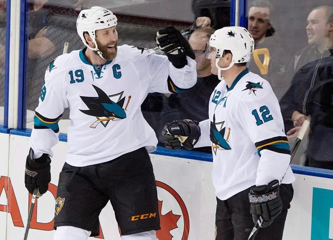 Sharks' old time duo of Thornton, Marleau not out of gas just yet | iNFOnews.ca
